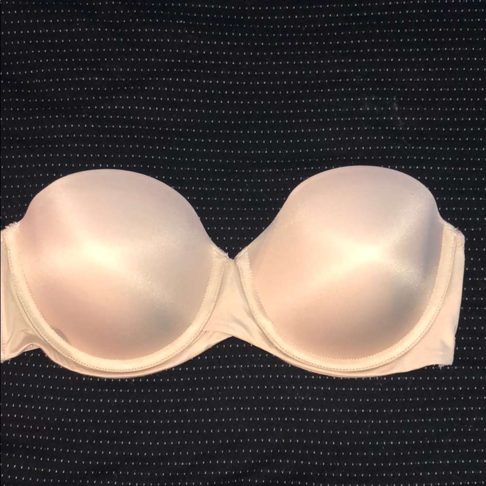 Strapless bra